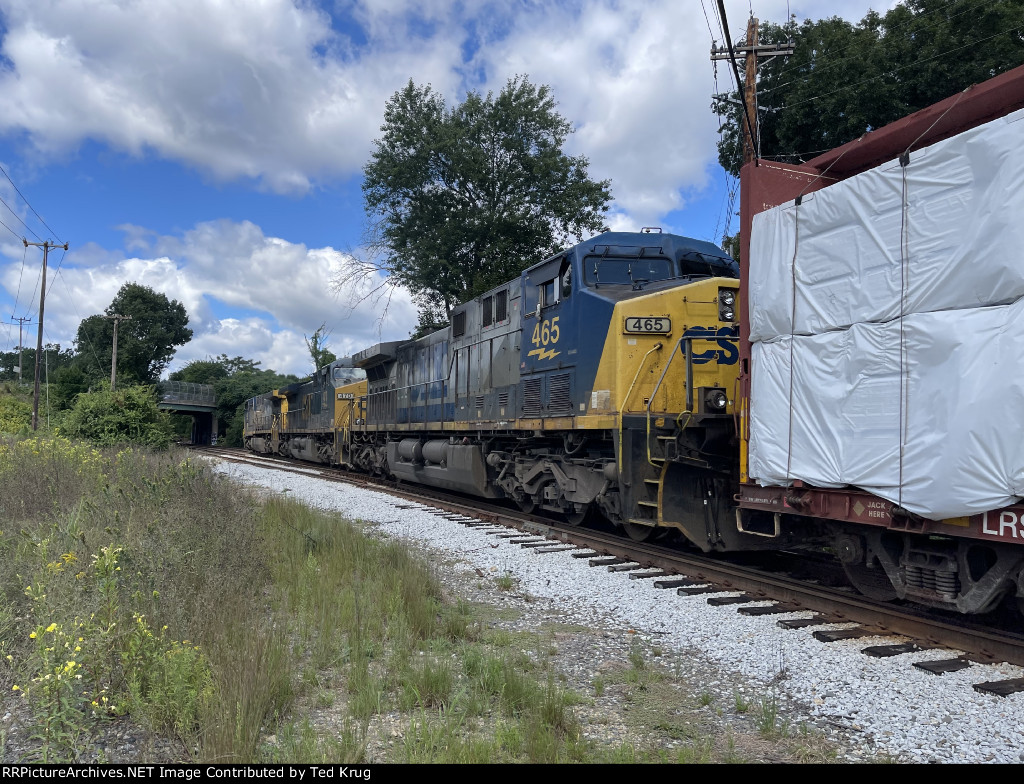 CSX 488, 470 & 465